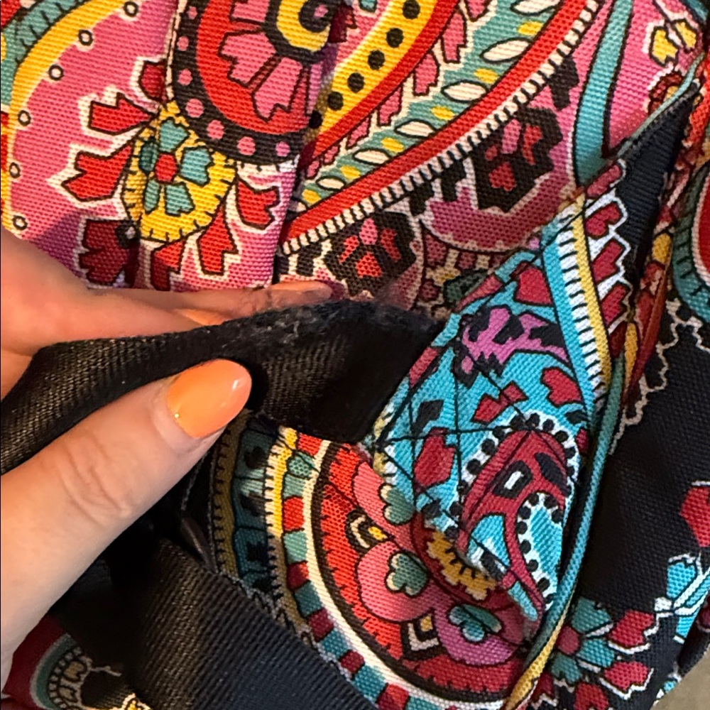 Vera Bradley Multicolor Paisley Backpack - Picture 6 of 7